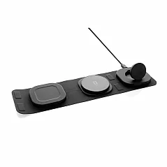 Swiss Peak 15W putni 3u1 bežični punjač od RCS rplastike - Swiss Peak