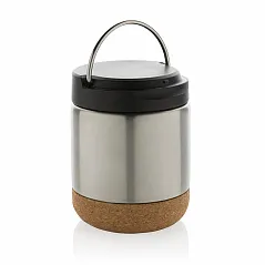 Savory posuda za hranu od RCS certificiranog recikliranog nehrđajućeg čelika, 400 ml - XD Collection