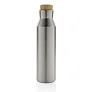  Gaia RCS certified recycled stainless steel vacuum bottle - XD Collection