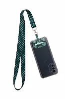 custom RPET mobile holder lanyard