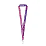 MANILA Polyester sublimation lanyard with carabiner