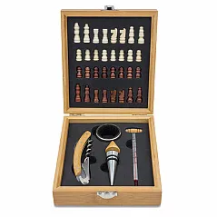 chess and wine set