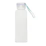 AZURE glass water bottle 500 ml transparent