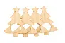 Julmiddag napkin ring set