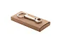 Spanner bottle opener keyring