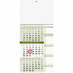 "Poslovni ZELENI PLANER" trodjelni kalendar