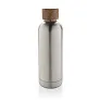  Wood RCS certified recycled stainless steel vacuum bottle - XD Collection