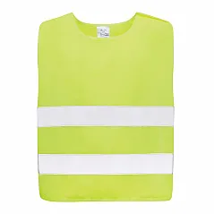 Dječji prsluk visoke vidljivosti od GRS recikliranog PET-a, 7-12  god. - XD Collection