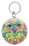 KeyBadge Maxi pin button keyring