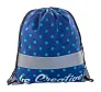CreaDraw Reflect custom reflective drawstring bag