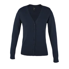 ženski pleteni kardigan s v-izrezom - SOL'S