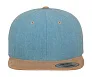  Chambray-Suede Snapback - Flexfit