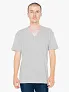  UNISEX FINE JERSEY V-NECK T-SHIRT - American Apparel