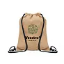 FUKURO Jute drawstring bag