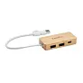 HUBBAM Bamboo USB 3 ports hub