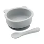 MYMEAL set za bebe sa zdjelicom i silikonskom žlicom