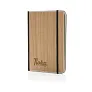  Treeline A5 deluxe notes s drvenim koricama i metalnim okvirom - XD Collection