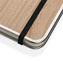  Treeline A5 deluxe notes s drvenim koricama i metalnim okvirom - XD Collection