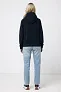  Iqoniq Trivor recycled polyester microfleece hoodie, storm grey - iqoniq
