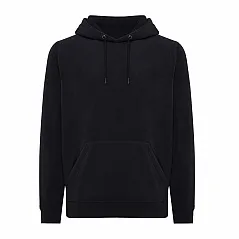 Iqoniq Trivor recycled polyester microfleece hoodie, storm grey - iqoniq
