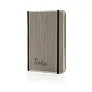  Treeline A5 deluxe notes s drvenim koricama i metalnim okvirom - XD Collection