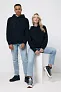  Iqoniq Trivor recycled polyester microfleece hoodie, storm grey - iqoniq