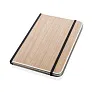  Treeline A5 deluxe notes s drvenim koricama i metalnim okvirom - XD Collection