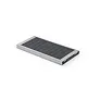 CLERK 8.000 mAh power bank with solar panel in 100% recycled aluminium
