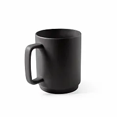 Ceramic mug with cylindrical body 330 mL