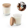 ZEN 80 Aromatic candle in a glass holder with a cork lid 80 g