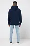  Iqoniq Trivor recycled polyester microfleece hoodie, storm grey - iqoniq