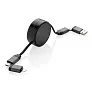  Terra RCS recycled aluminum retractable 6 in 1 cable - XD Xclusive