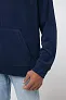  Iqoniq Trivor recycled polyester microfleece hoodie, storm grey - iqoniq