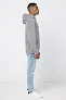  Iqoniq Trivor recycled polyester microfleece hoodie, storm grey - iqoniq