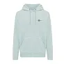  Iqoniq Trivor recycled polyester microfleece hoodie, storm grey - iqoniq