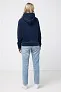  Iqoniq Trivor recycled polyester microfleece hoodie, storm grey - iqoniq