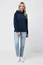  Iqoniq Trivor recycled polyester microfleece hoodie, storm grey - iqoniq