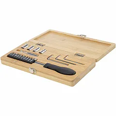 19-piece bamboo/recycled plastic tool set - STAC