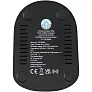 Loop 15W dual coil RCS recycled plastic wireless charging stand