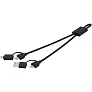 Connect 6u1 kabel za brzo punjenje 45W i prijenos podataka od RCS recikliranog aluminija - Tekiō®