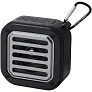 Solo 3W IPX5 RCS solarni Bluetooth® zvučnik od reciklirane plastike s karabinerom