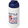Baseline 500 ml recycled sport bottle with flip lid