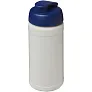 Baseline 500 ml recycled sport bottle with flip lid