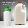 Baseline 500 ml recycled sport bottle with flip lid