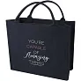 Page 500 g/m² Aware™ recycled book tote bag