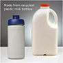 Baseline 500 ml recycled sport bottle with flip lid