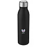 Harper 720 ml RCS certified stainless steel water bottle with metal loop