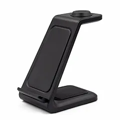 Wireless charger 15W, 3 in 1, phone stand