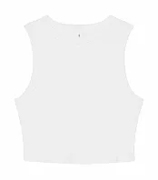 Ženski crop top od mikro rebraste tkanine - Bella+Canvas