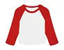  Women's Micro Rib 3/4 Raglan Baby Tee - Bella+Canvas